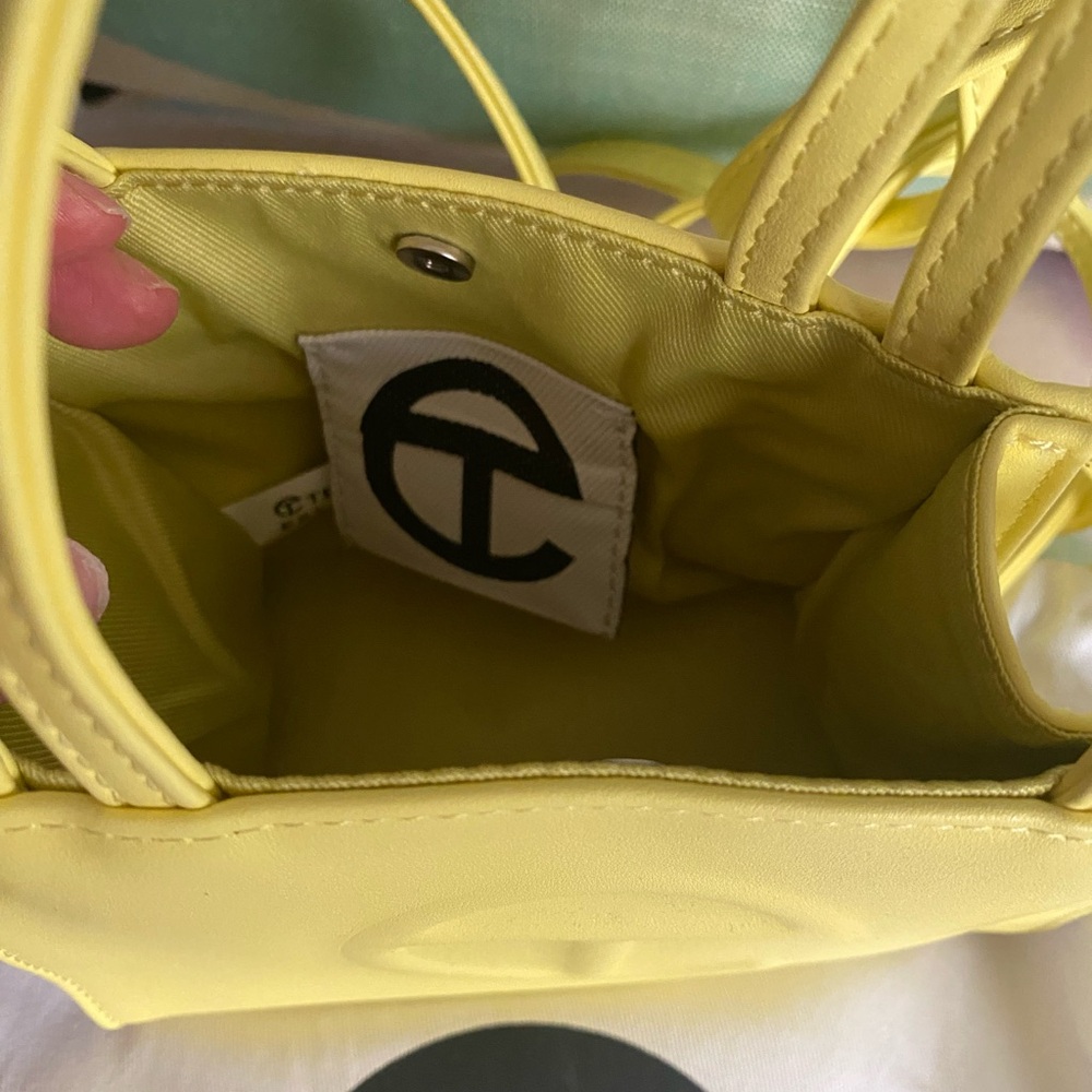 Telfar Small Shopper in Margarine! Never Used, sold out on website - Picture 3 of 4